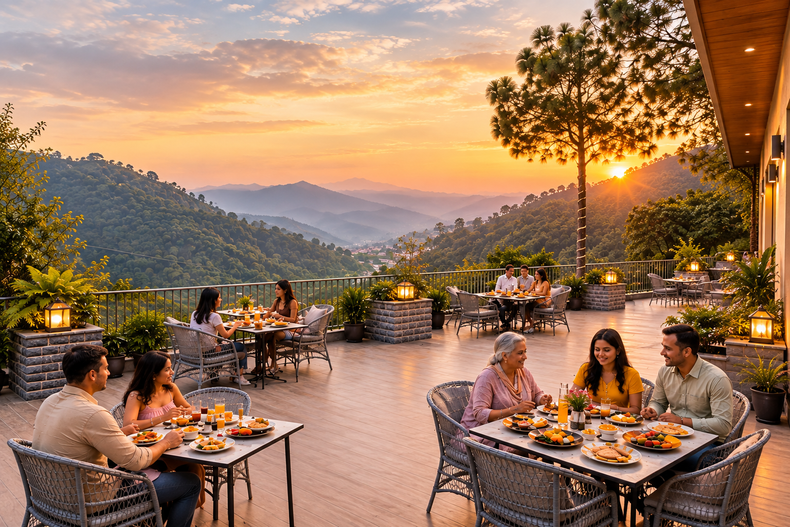 OREN Kasauli — Pure vegetarian fine dining restaurant