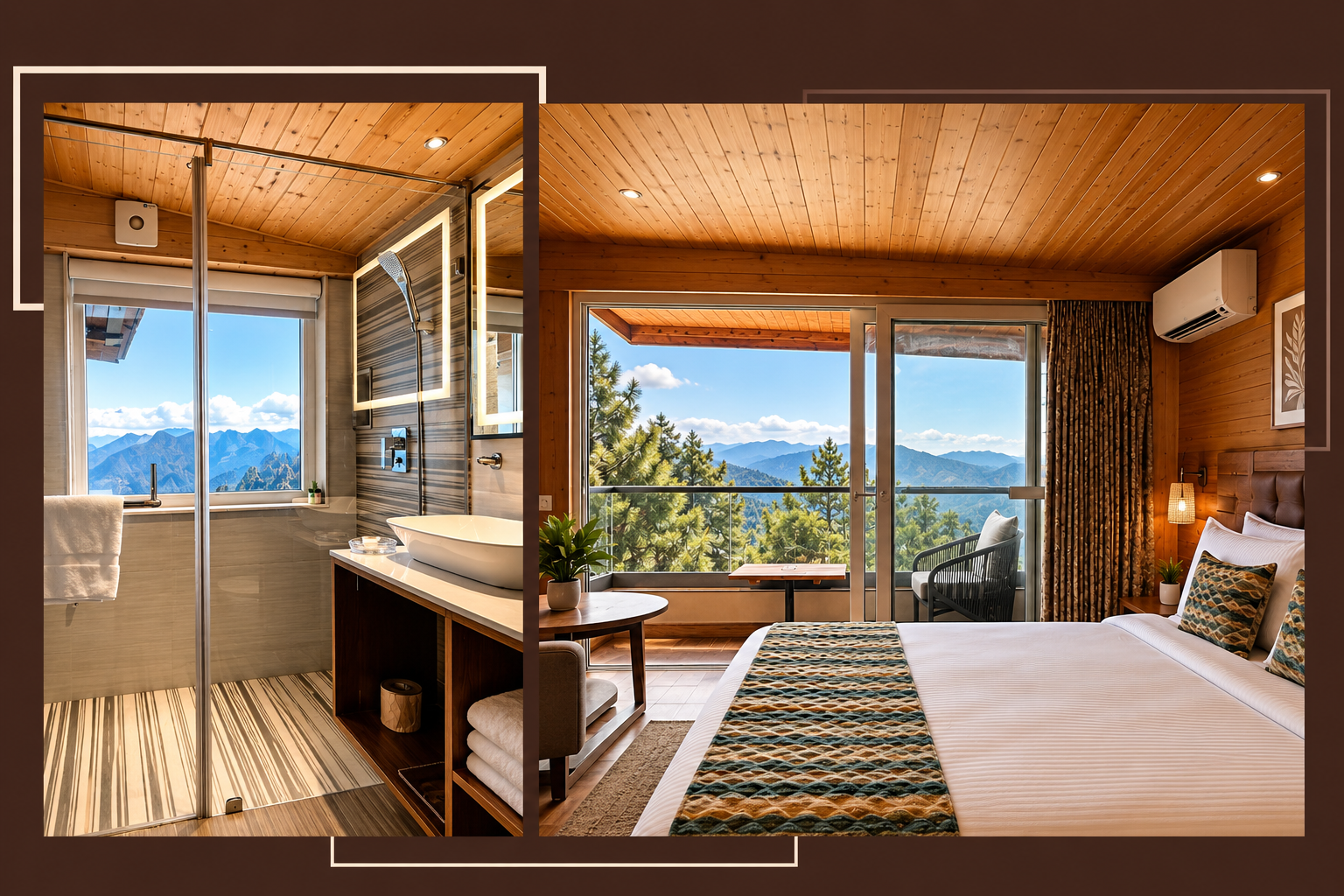 OREN Kasauli — Superior Attic Room with open views